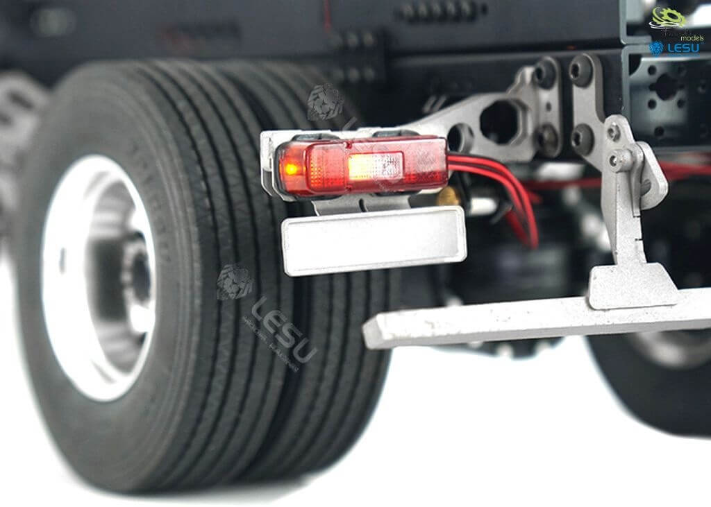Rückleuchten für Volvo mit LEDs und Halter aus VA, V1       
