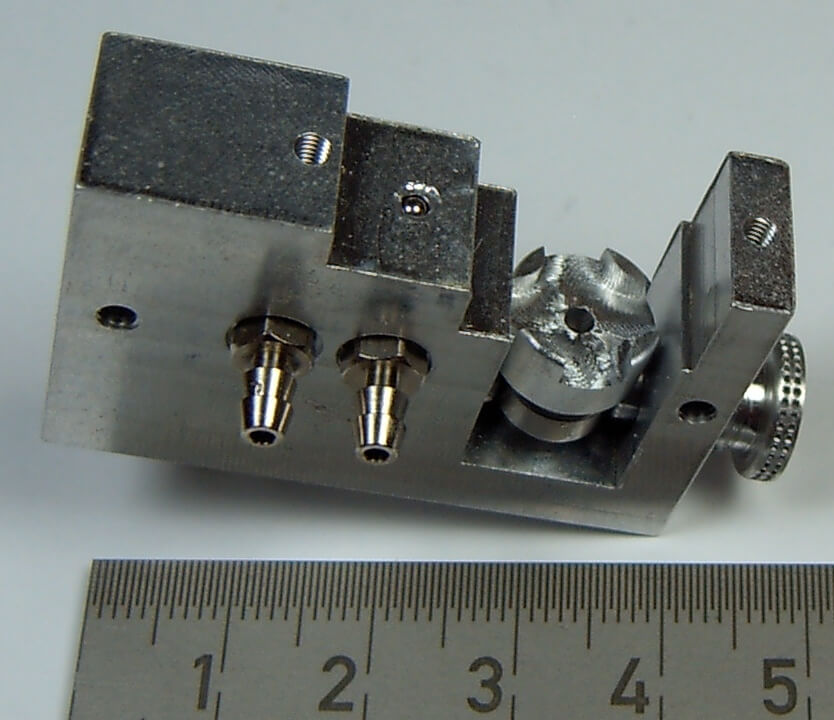 Hydraulik-Steuerventil 1-fach, bis 10bar. Maße (ohne