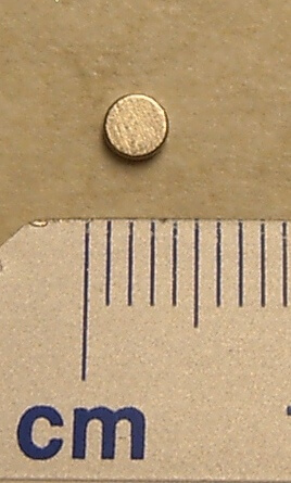 Neodym Magnet, rund, 3mm Durchmesser 1mm dick, hohe Neodym Magnet, rund, 3mm Durchmesser 1mm dick, hohe
