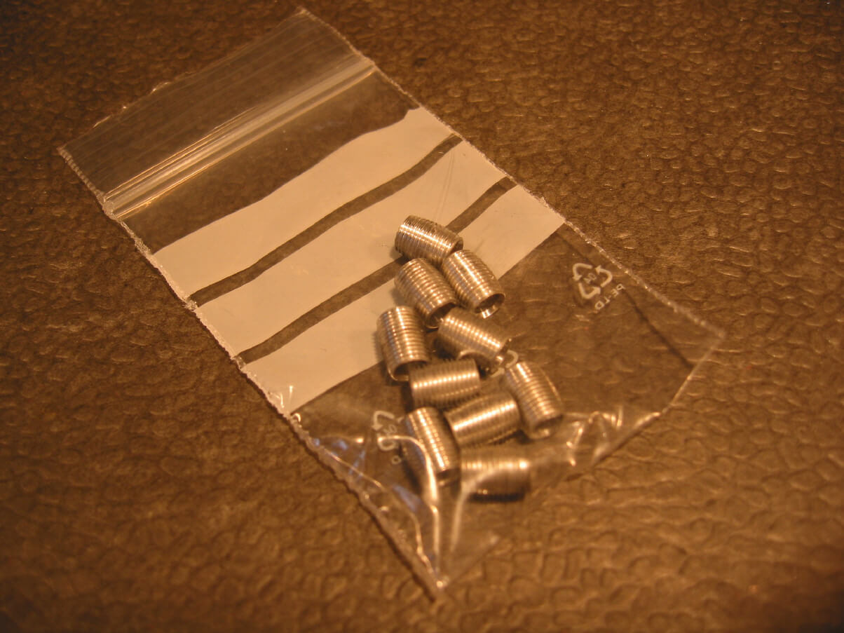 Sicherungshülsen 3 mm (10 Stück). Passend zum Schlauch Sicherungshülsen 3 mm (10 Stück). Passend zum Schlauch