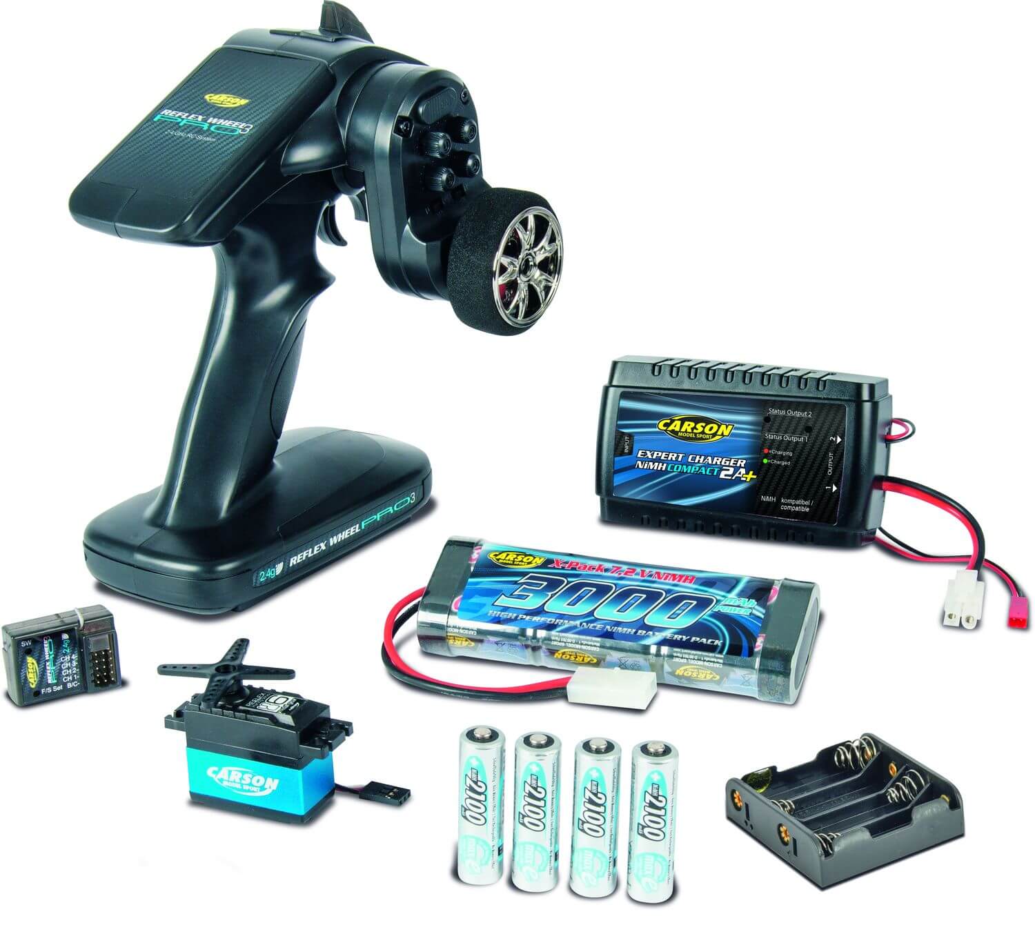 RC Lens Wheel Pro 3 Elektroset