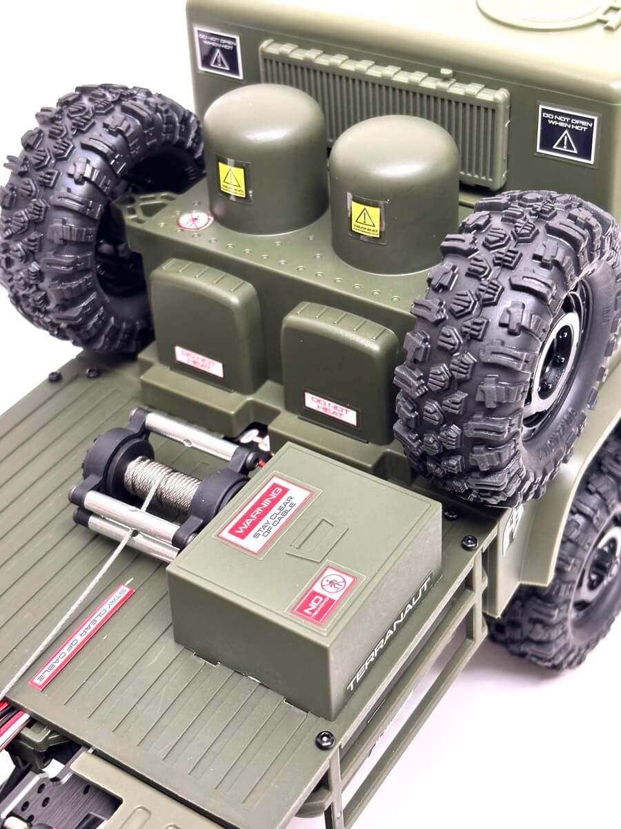 CR18P 1/18 Terranaut, voll funktionsfähiges 8x8 Bergefahrz