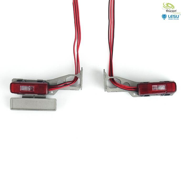 Rückleuchten für Volvo mit LEDs und Halter aus VA, V1       