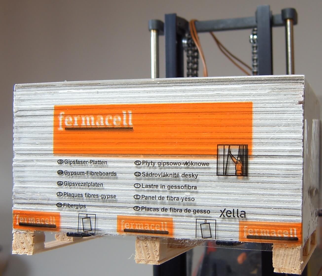 1 FERMACELL-Palette im Maßstab 1:TAMIYA  Passend zum        