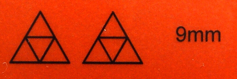 Decal/Aufkleber 1 Satz Rückstrahler 9mm  aus Decal/Aufkleber 1 Satz Rückstrahler 9mm  aus