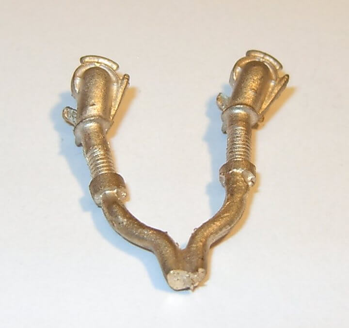 Bremsluft-Kupplung (1 Paar) am MS-Gieß-  Ast. Für Maßstab Bremsluft-Kupplung (1 Paar) am MS-Gieß-Ast. Für Maßstab