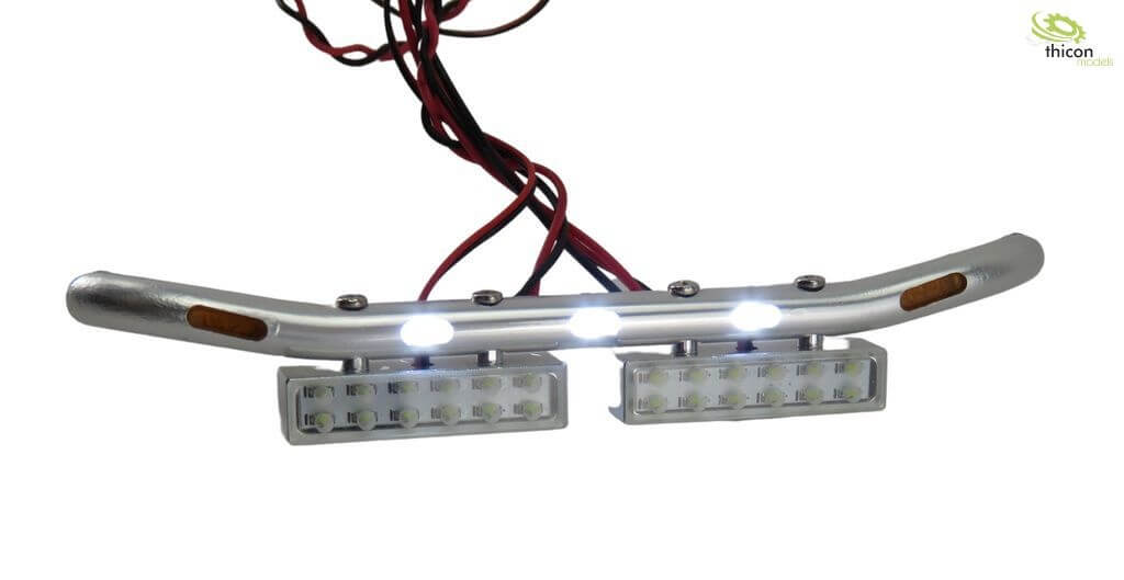 Front-Lampenbügel mit LED aus Metall