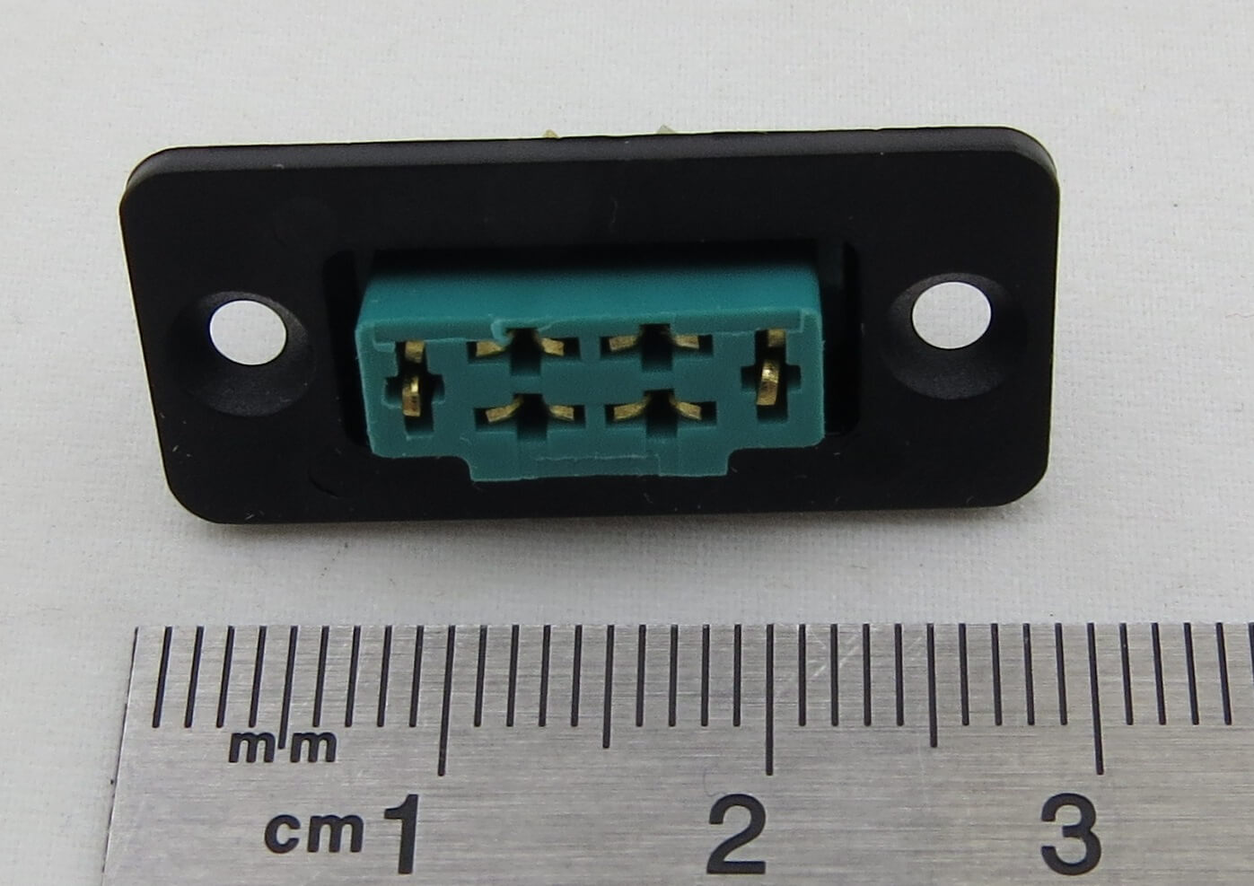Einbaurahmen für Hochstromstecker oder Hochstrombuchse