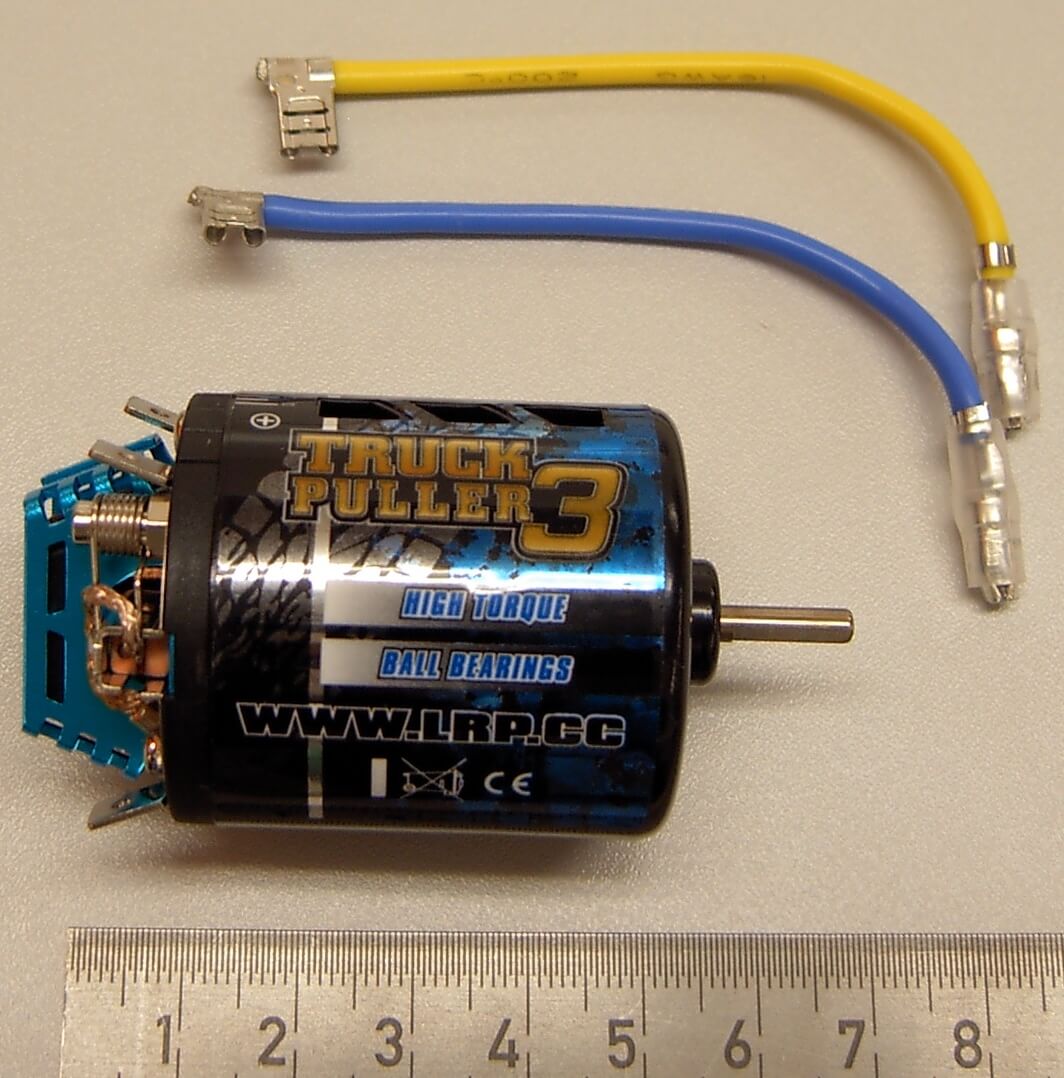 TruckPuller3-Elektromotor 7,2V Nennspg  48W, 6600U/min,