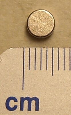 Neodym Magnet, rund, 5mm Durchmesser 2mm dick, hohe Neodym Magnet, rund, 5mm Durchmesser 2mm dick, hohe