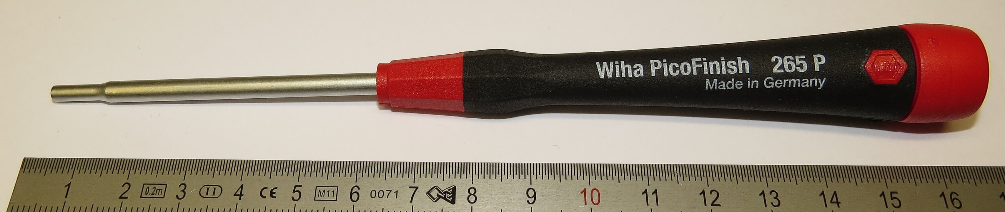 Sechskant-Steckschlüssel 2,0mmx60mm   WIHA PicoFinish 1x Sechskant-Steckschlüssel 2,0mmx60mm