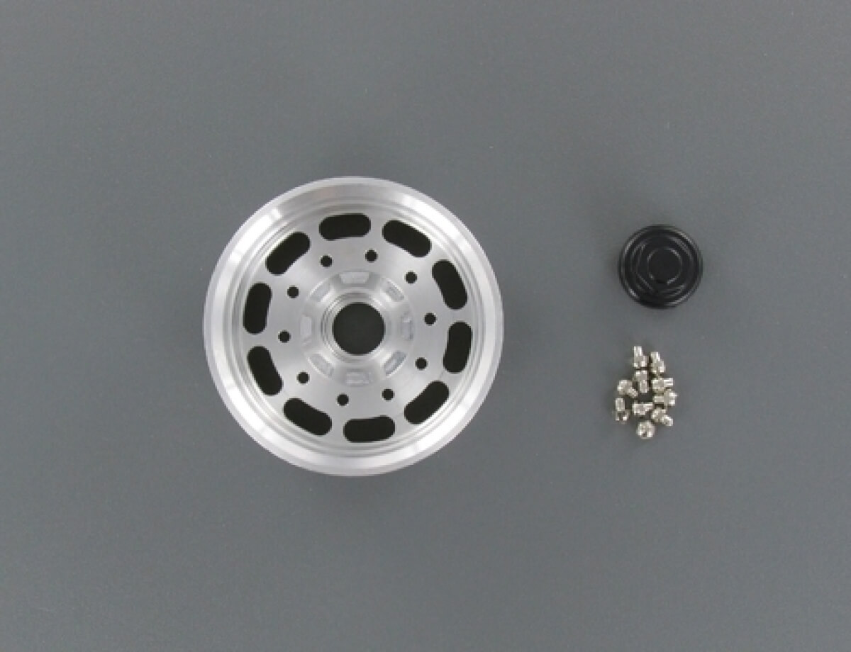 CARSON aluminum trailer rims (2) for wide tires, with Langlo | 10338