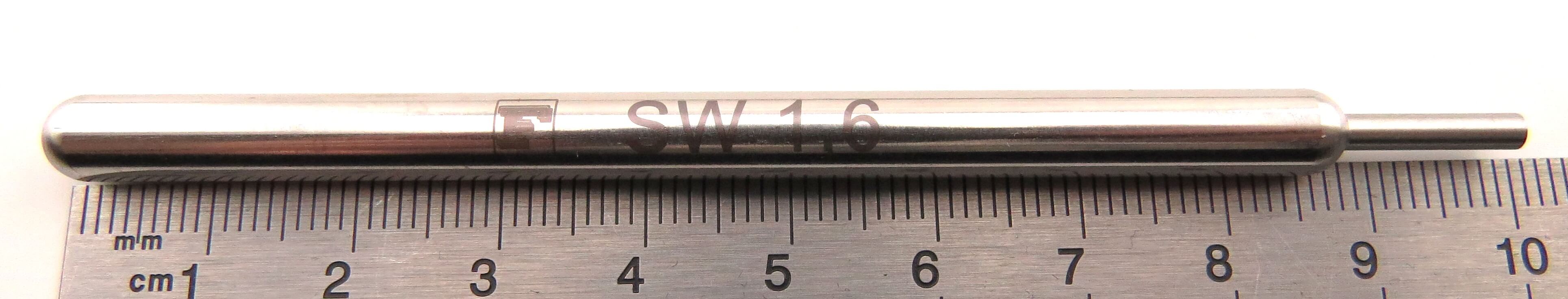 Sechskant-Steckschlüssel 1,6mmx100mm für Sechskant-Modells  
