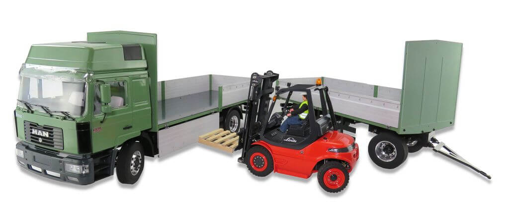 1:14 MAN F2000 2-Achs-Gliederzugmasch. mit Pritsche 1:14 MAN F2000 2-Achs-Gliederzugmasch. mit Pritsche