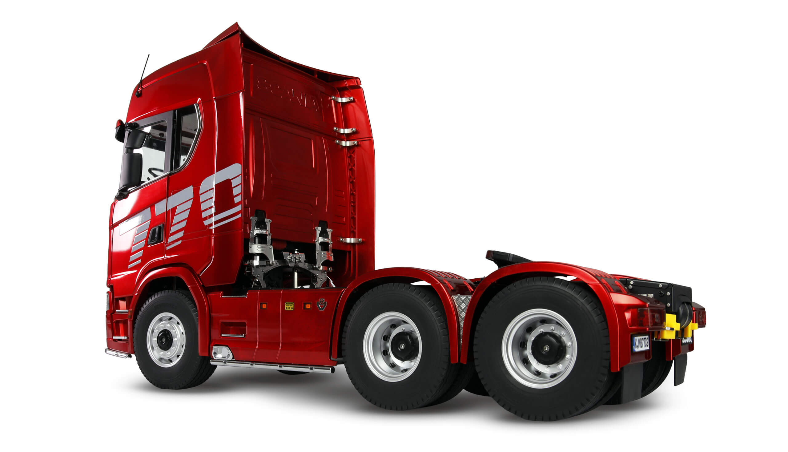 Scania 770S, RTR. Fertig montiert mit Karosserie, Licht