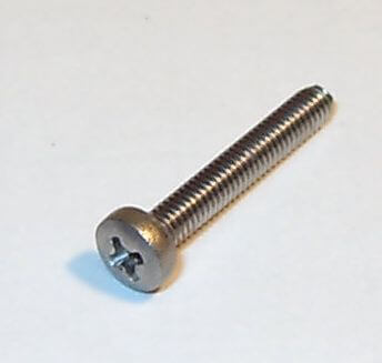 25 Linsenkopfsch.m.Kreuzschlitz M2,5x 16 7985 DIN, Niro