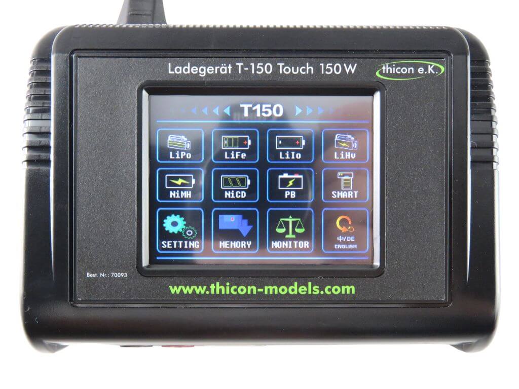 Ladegerät T-150 Touch 150W 230V AC/12V DC Ladegerät T-150 Touch 150W 230V AC/12V DC