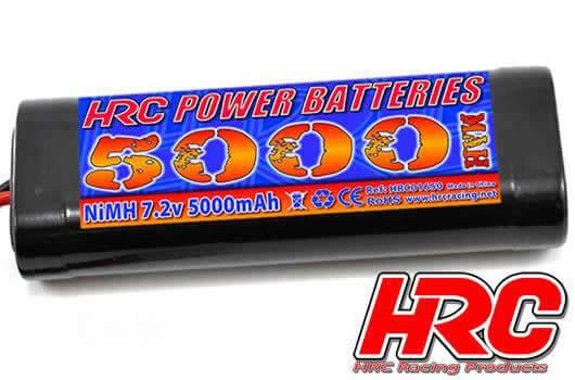 Racing-Akku-Pack mit SUB-C-Zellen, 7,2V 6 Zellen, 5000 mAh  