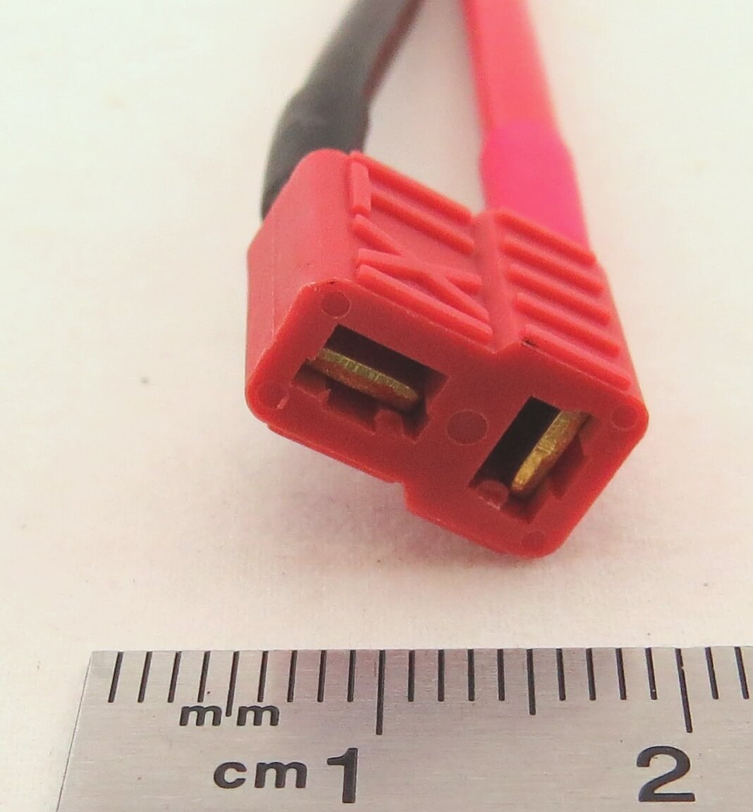 1 Adapterkabel T-Buchse auf XT60-Stecker  ca. 10cm Kabelläng