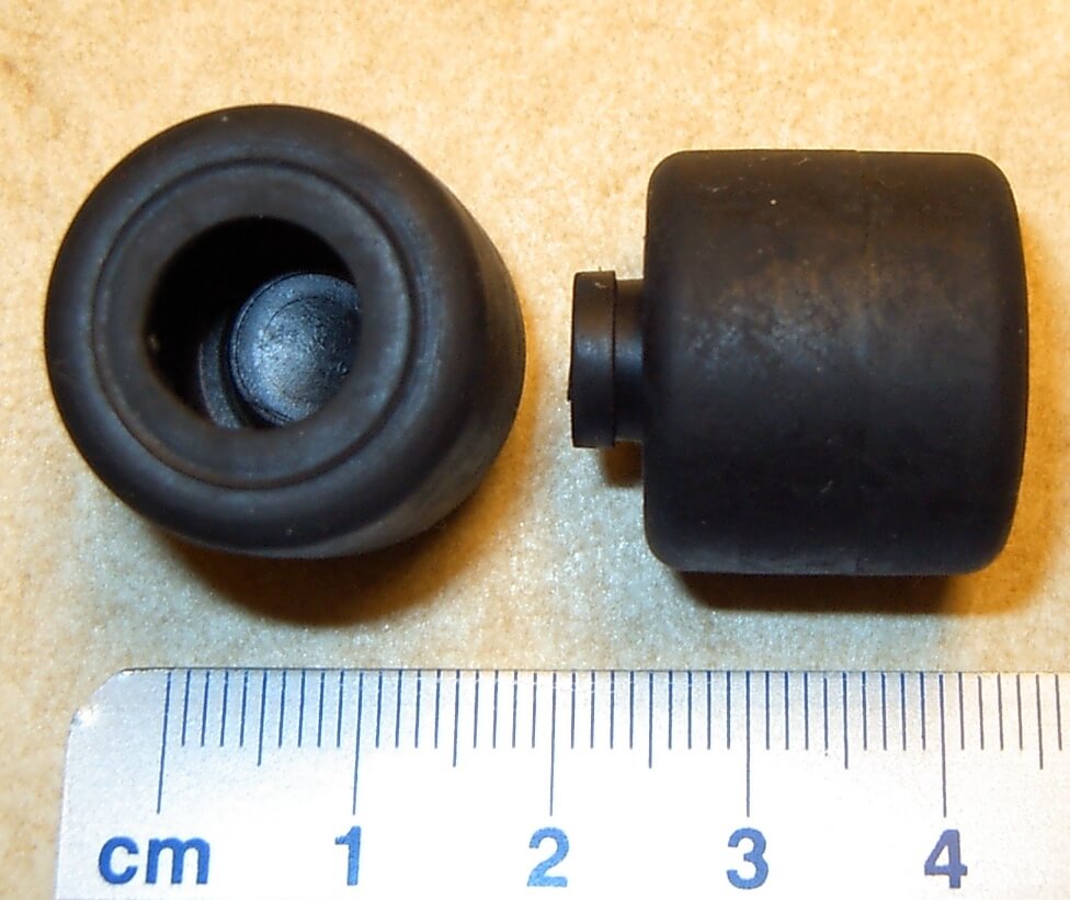 Luftbalg, weich,(als Luftfederungs- Attrappe). Aus Gummi, Luftbalg, weich,(als Luftfederungs- Attrappe). Aus Gummi,