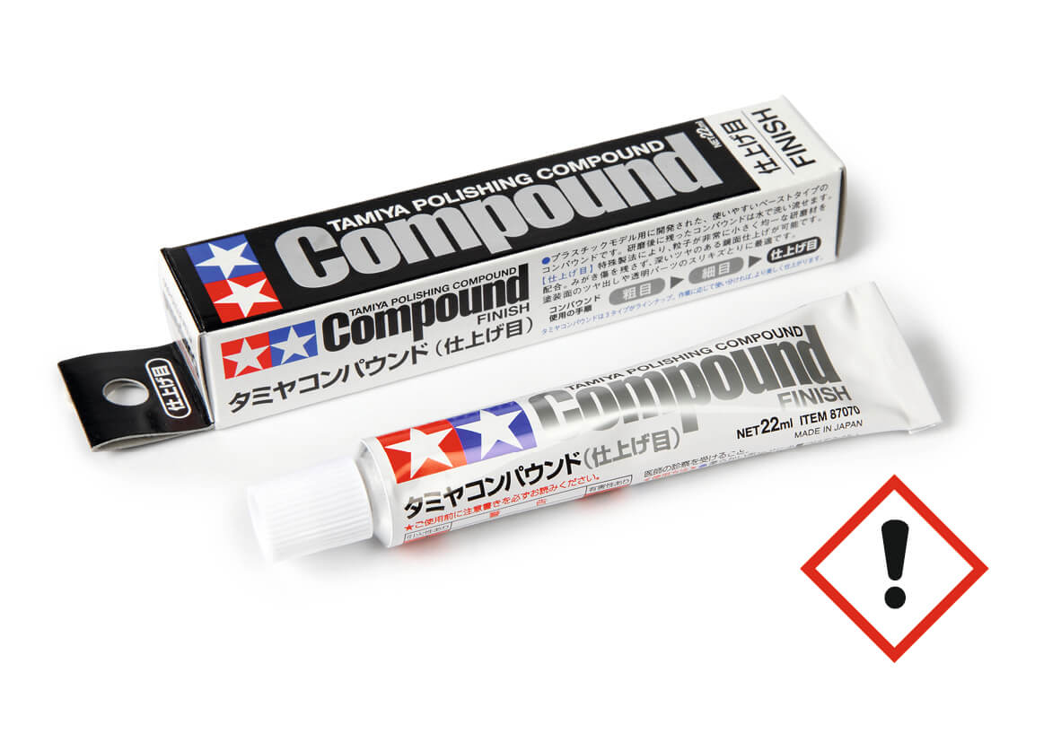 Tube Politur Tamiya Compound finish. 22ml in Tube Tube Politur Tamiya Compound finish. 22ml in Tube