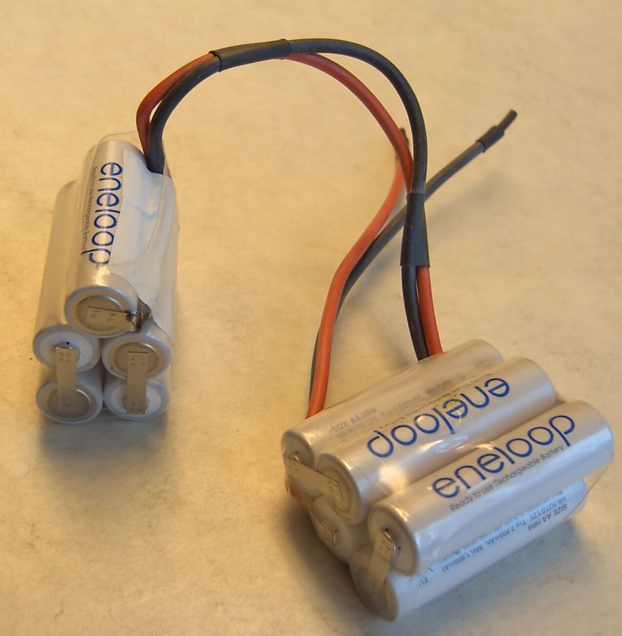 Akku-Pack 10x SANYO-Zellen, 12V/2000 2x5 Zellen,2000mAh Akku-Pack 10x SANYO-Zellen, 12V/2000 2x5 Zellen,2000mAh
