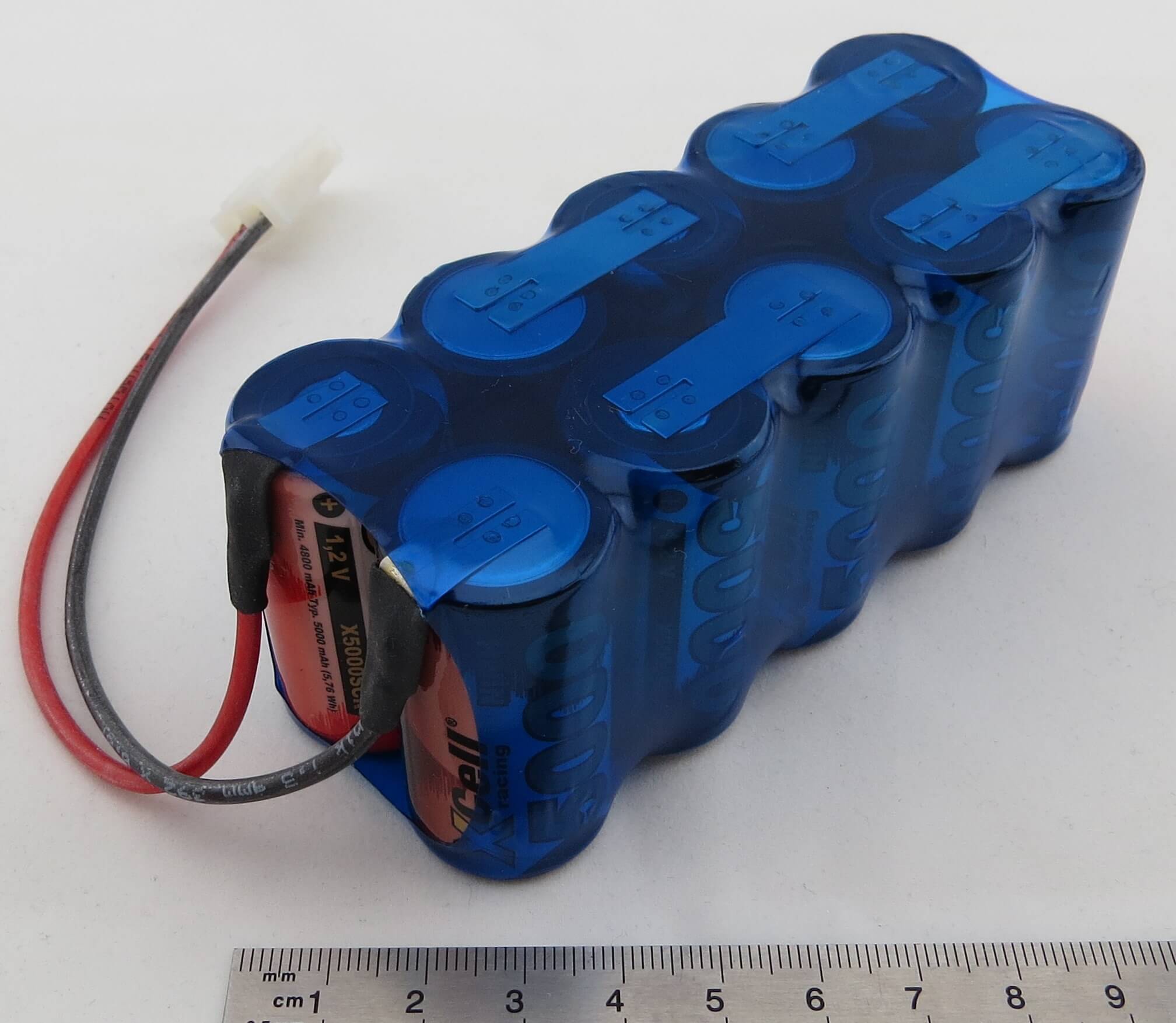 Akku-Racing-Pack mit 5000er Zellen F5x2 12V 10 Zellen,AMP Akku-Racing-Pack mit 5000er Zellen F5x2 12V 10 Zellen,AMP
