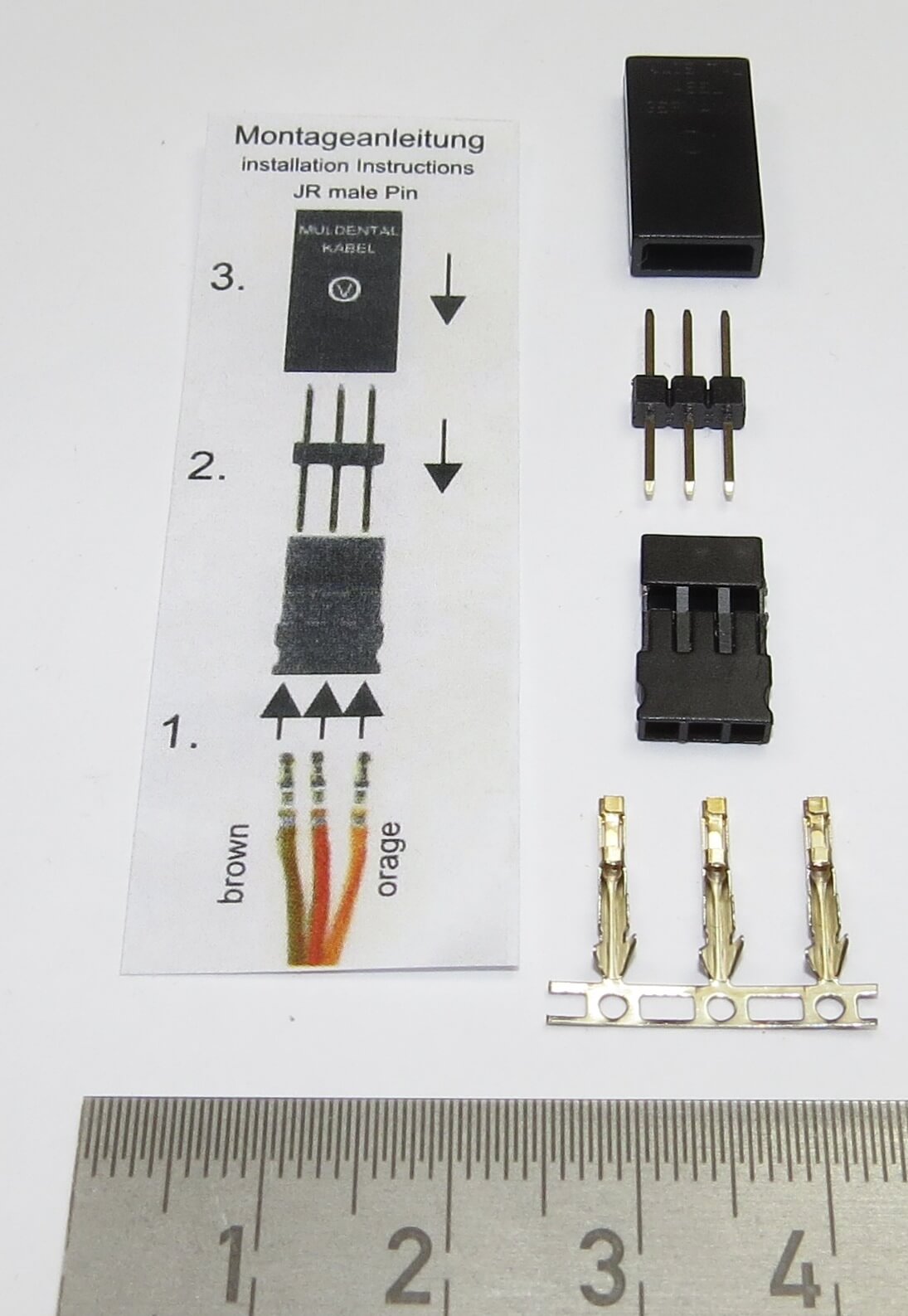 Servo-Kupplung JR/Graupner, Stift, 10 Stück Servo-Kupplung JR/Graupner, Stift, 10 Stück