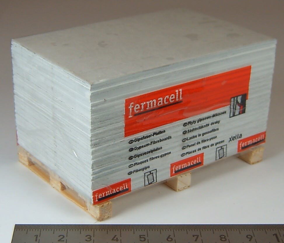 1 FERMACELL-Palette im Maßstab 1:WEDICO  Passend zum        