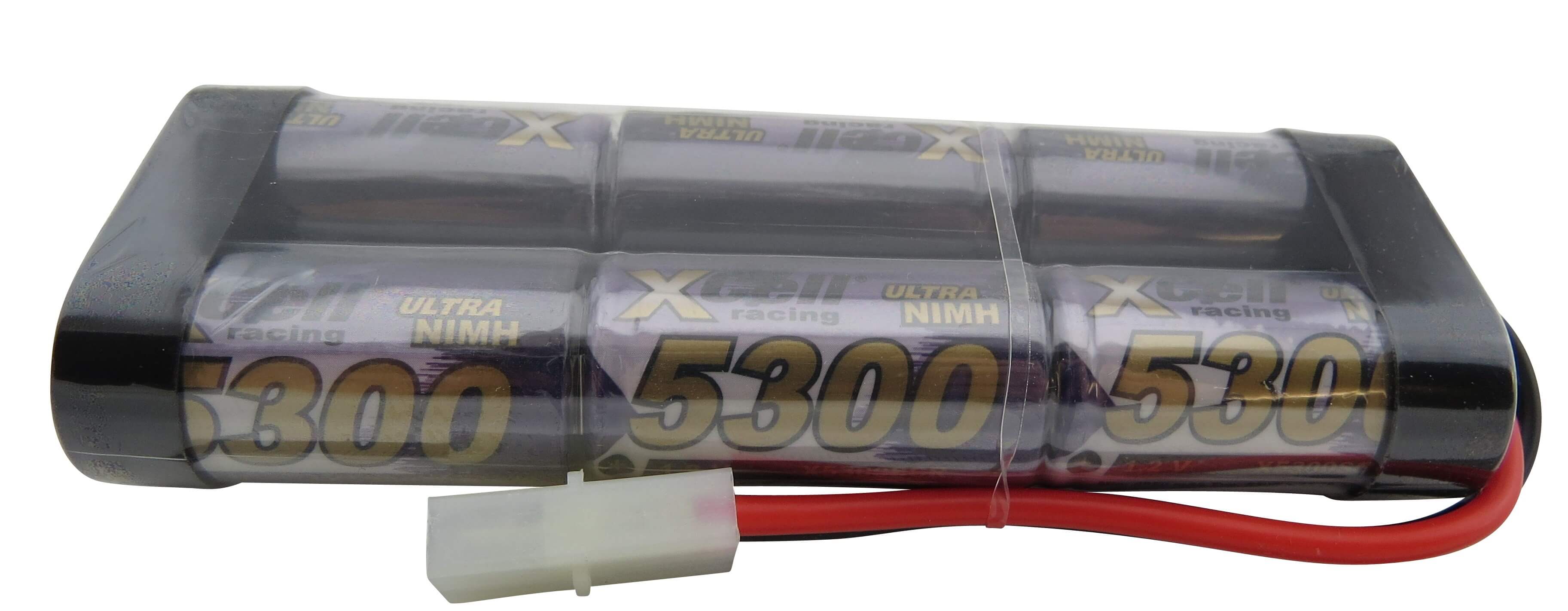 Racing-Akku-Pack mit SUB-C-Zellen, 7,2V 6 Zellen, 5300mAh Racing-Akku-Pack mit SUB-C-Zellen, 7,2V 6 Zellen, 5300mAh