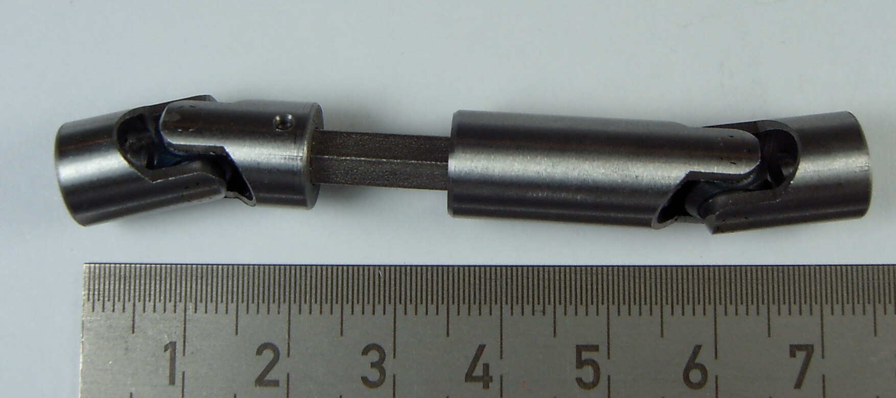 Podwójny przegub uniwersalny Średnica 10mm, całkowita długość
