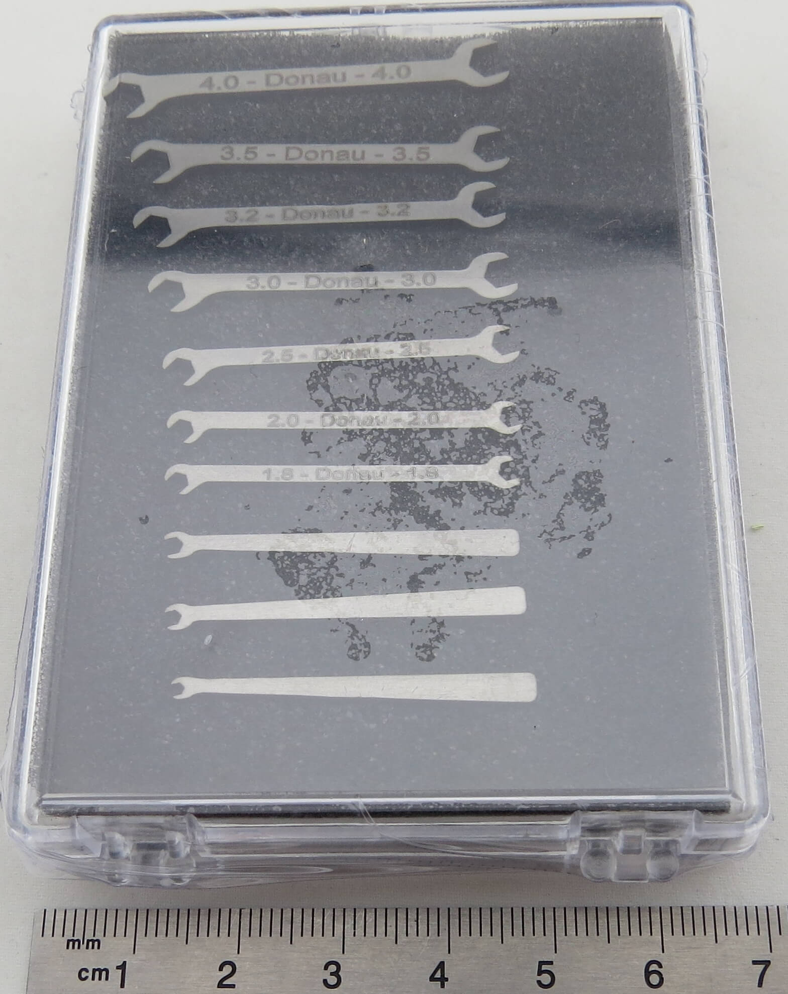 Micro-Maulschlüssel-Set, 10-teilig.   (Gabelschlüssel). 1 1x Micro-Maulschlüssel-Set, 10-teilig.   (Gabelschlüssel). 1