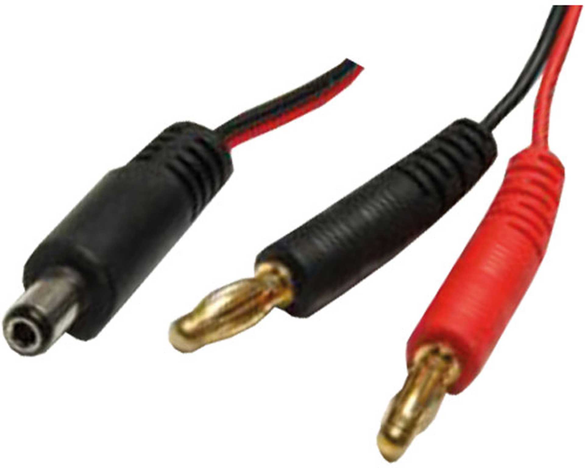 Ladekabel Bananen-Stecker/Futaba-Sender, ca. 50cm Kabel