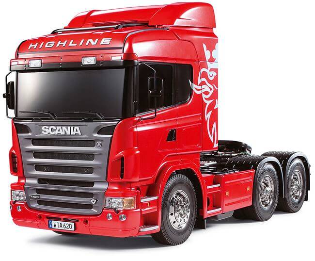 Tamiya Scania R620 6x4 Highline, 3-achsig. Bausatz          