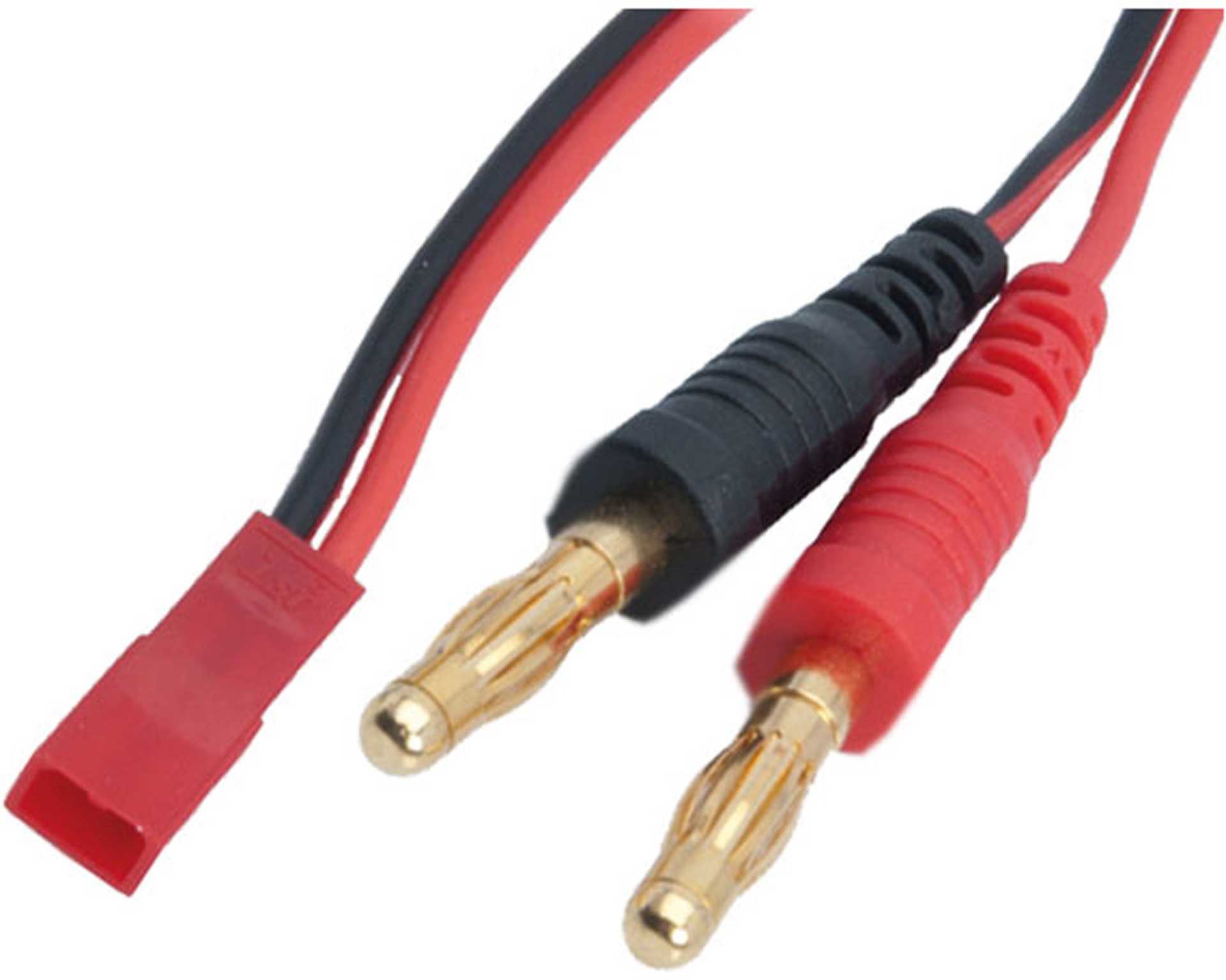 Ladekabel Bananen-Stecker/BEC-Stecker ca. 30cm Kabel AWG20  