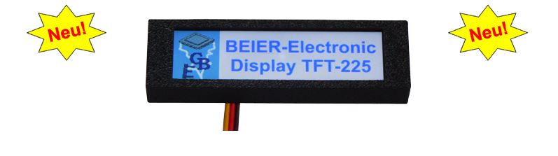 TFT-Display, Vollfarb-Display. TFT-225. Diagonale 2,25 Zol  