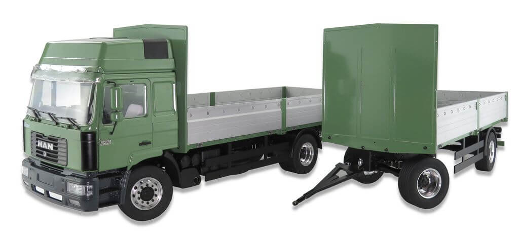 1:14 MAN F2000 2-Achs-Gliederzugmasch. mit Pritsche 1:14 MAN F2000 2-Achs-Gliederzugmasch. mit Pritsche