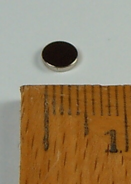 Neodym Magnet, rund, 5mm Durchmesser, 1mm dick, hohe 1x Neodym Magnet, rund, 5mm Durchmesser, 1mm dick, hohe