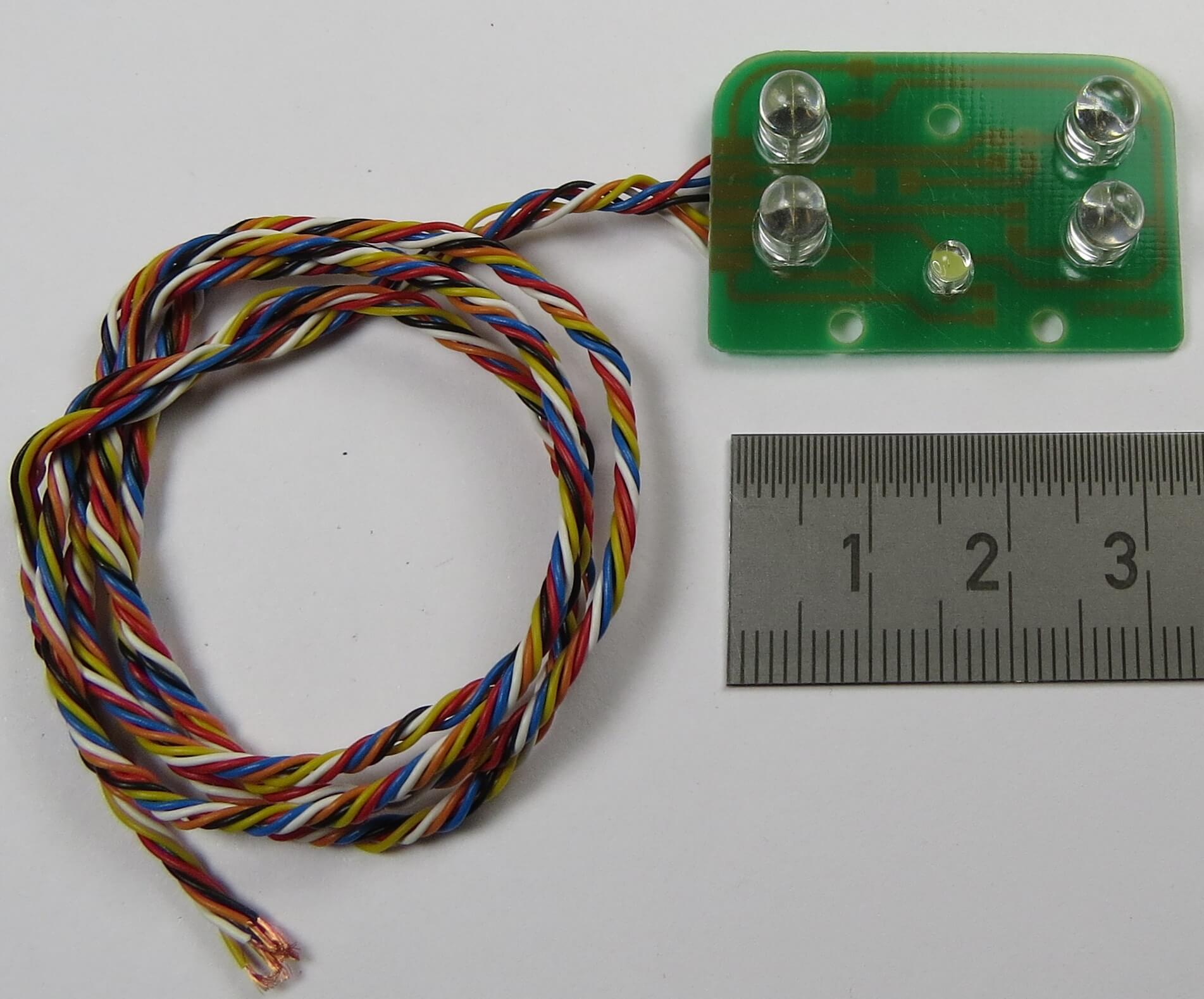 Rücklichtplatine 7,2V für CASCADIA von Tamiya Rücklichtplatine 7,2V für CASCADIA von Tamiya