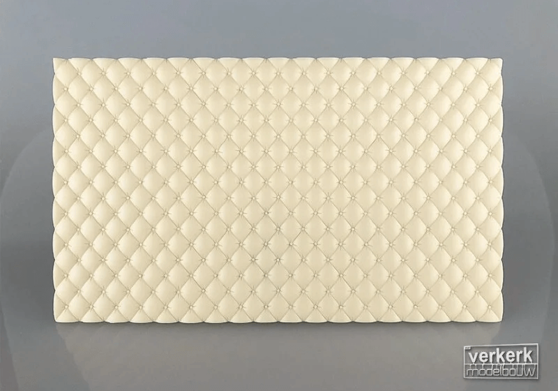 Verkerk Kunstoffplatte gestepptes Leder Verkerk Kunstoffplatte gestepptes Leder