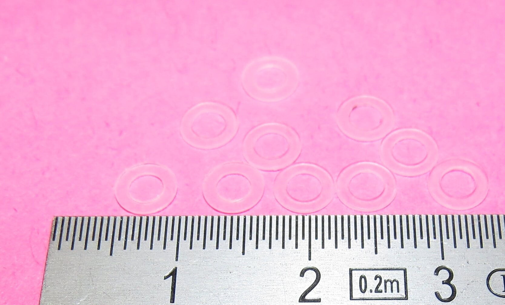 Dichtung M 3 (10 Stück). Für alle Einschraubnippel mit Dichtung M 3 (10 Stück). Für alle Einschraubnippel mit