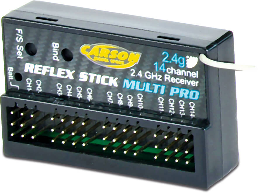 1 kanallı 2,4x 14 GHz alıcı. CARSON için