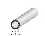 Kunststoff-Profil Rundrohr 4,0x5,0mm 1m lang, weiss Kunststoff-Profil Rundrohr 4,0x5,0mm 1m lang, weiss