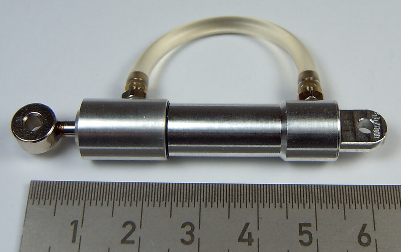 Hydraulik-Zylinder 7 - 25, bis 10bar.  Doppelseitig 1 Hydraulik-Zylinder 7 - 25, bis 10bar.  Doppelseitig