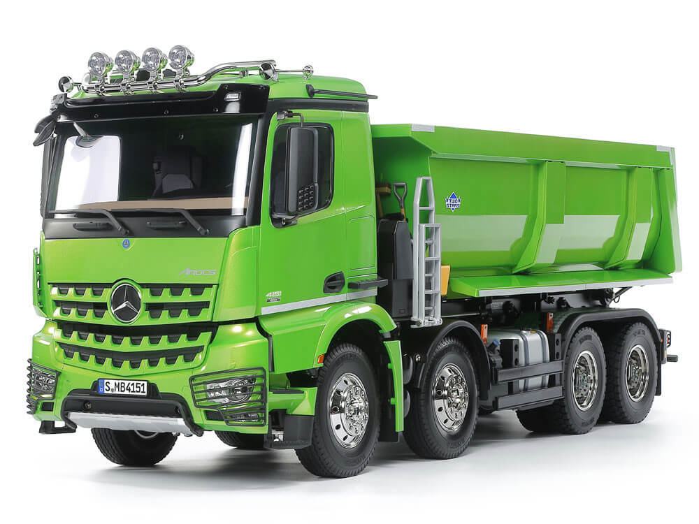 Tamiya Mercedes Benz Arocs 4151 Hinterkipper Bausatz 8x4