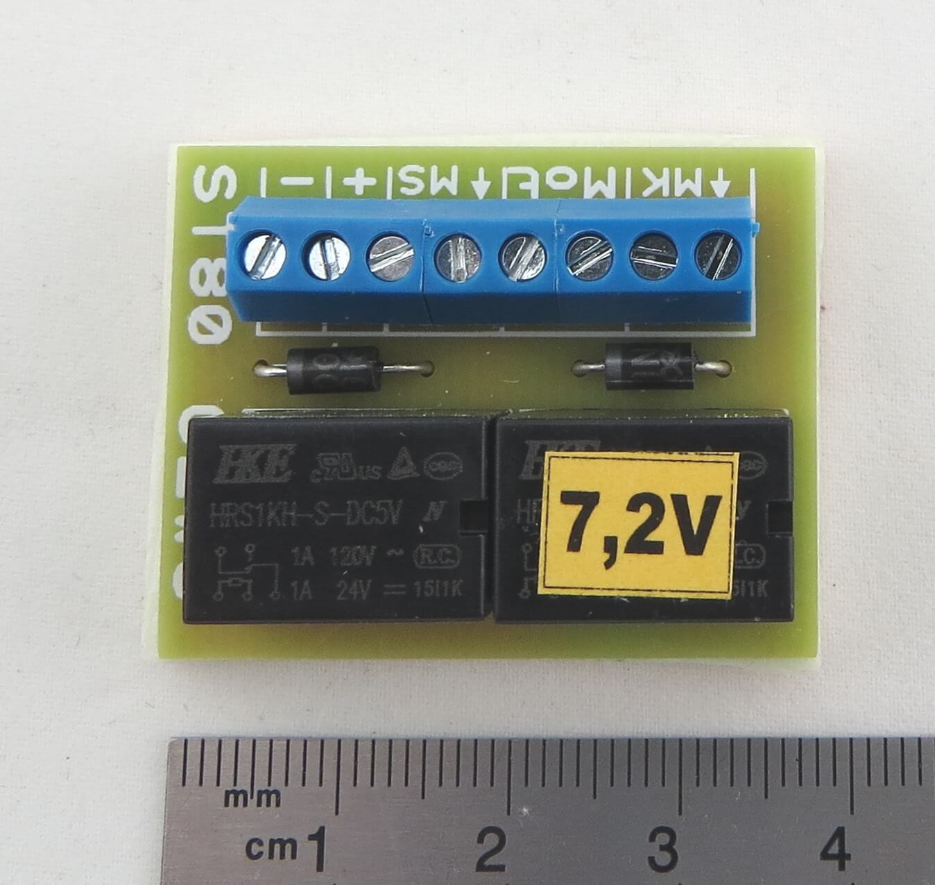 Stützensteuerung ST.80 (1,5A). Für 7,2V.