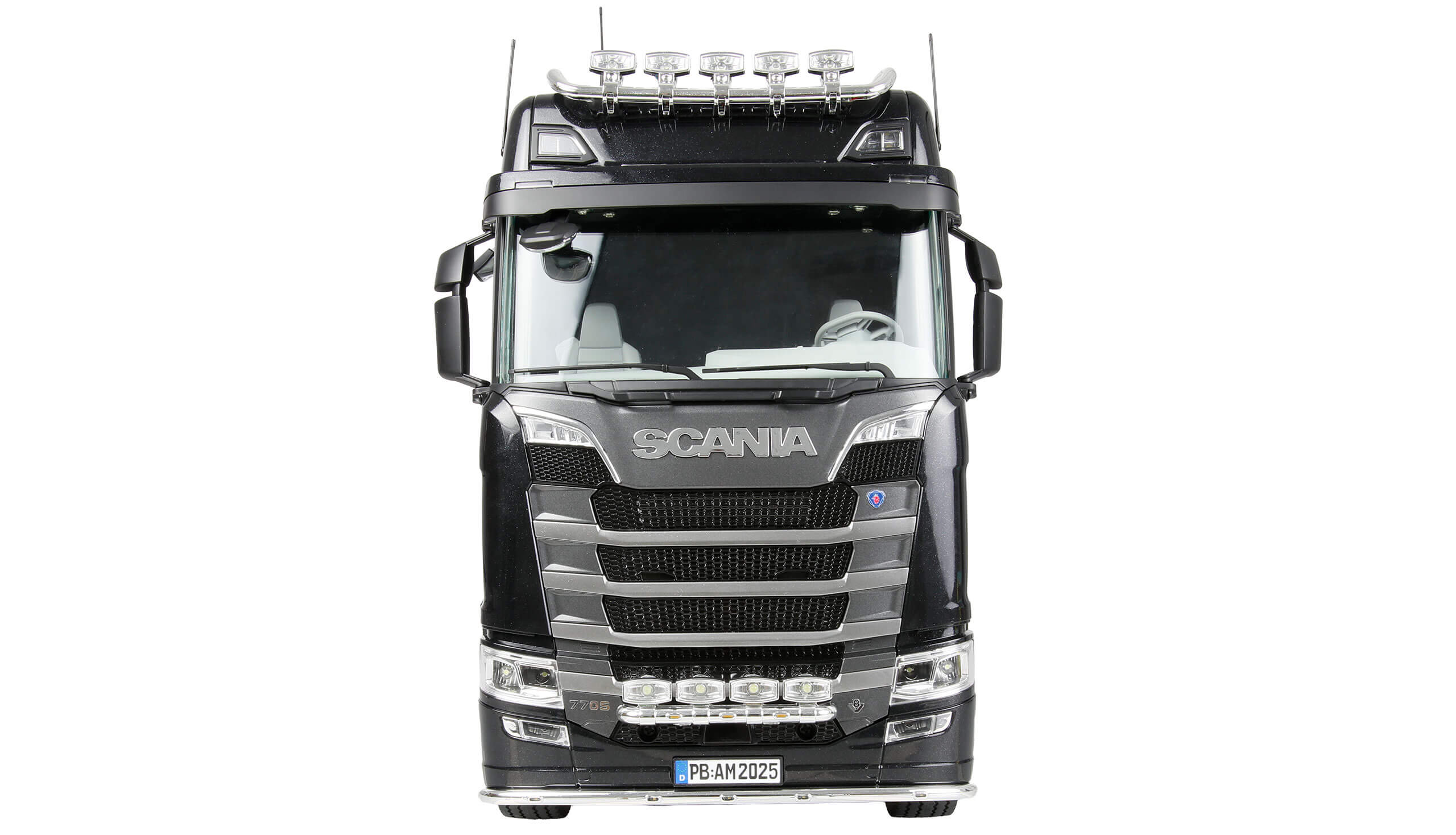 Scania 770S, RTR. Fertig montiert mit Karosserie, Licht