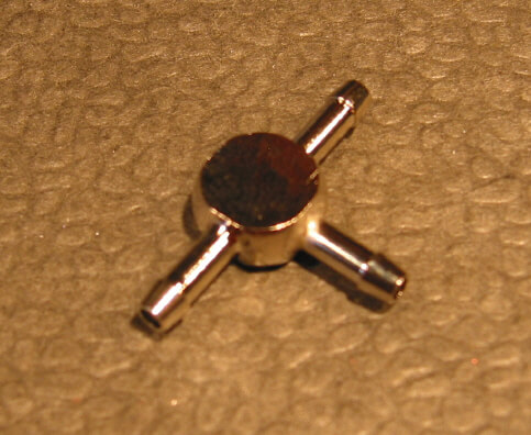 T-Verbinder 2,5 mm. Passend zum Schlauch Artikelnr. 6781 T-Verbinder 2,5 mm. Passend zum Schlauch Artikelnr. 6781