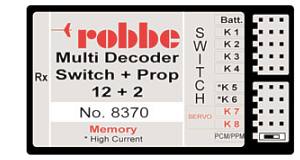 Multi Switch-Prop Decoder Memory (robbe) Decodermodul