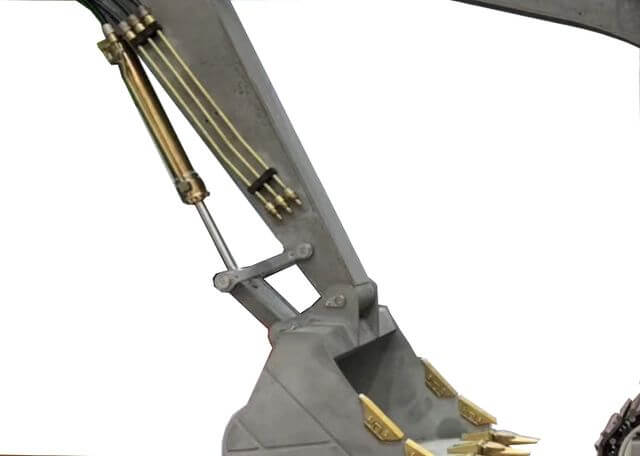 1:14 Kettenbagger 74t Bausatz aus Edelstahl mit Hydraulik 1:14 Kettenbagger 74t Bausatz aus Edelstahl mit Hydraulik